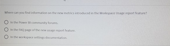 Where can you find information on the new metrics