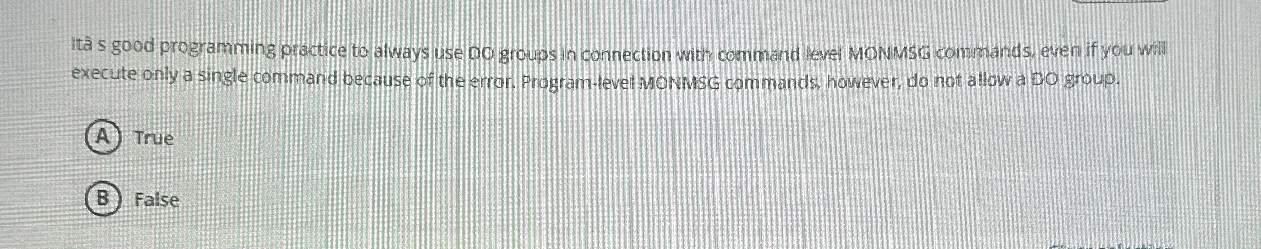 It s good programming practice to always use DO