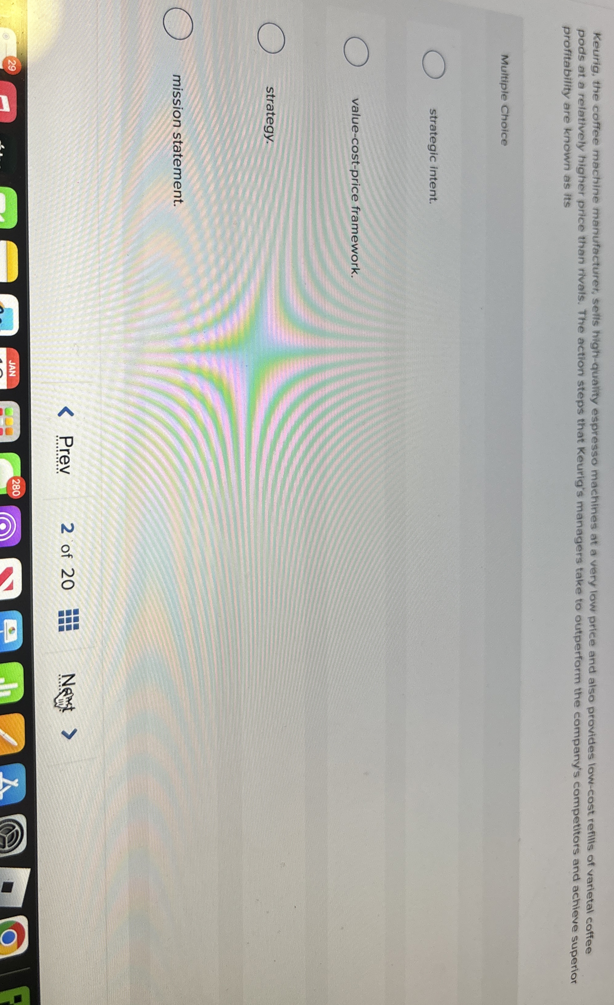 Keurig, the coffee machine manufacturet, sells