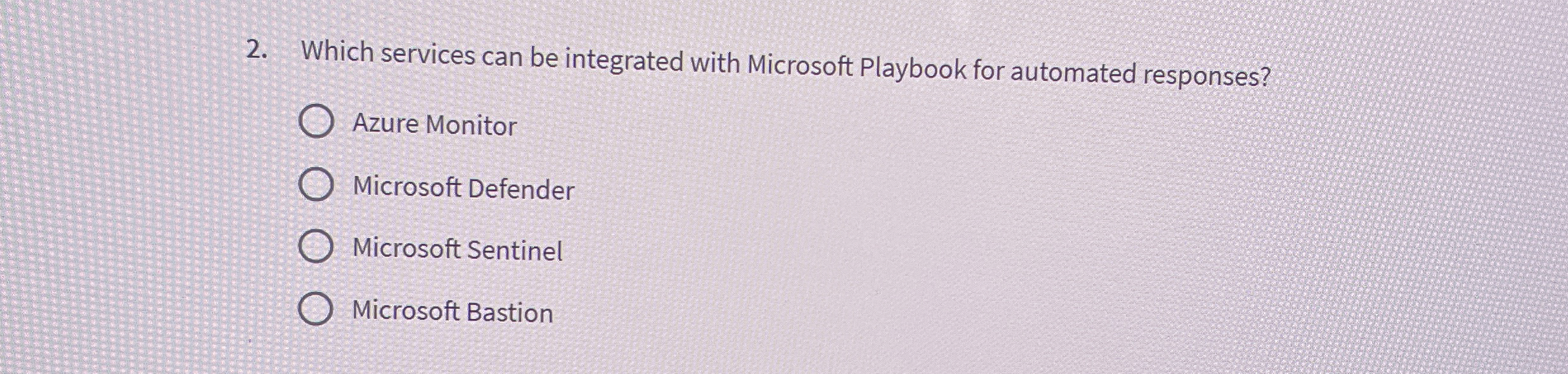 Which services can be integrated with Microsoft