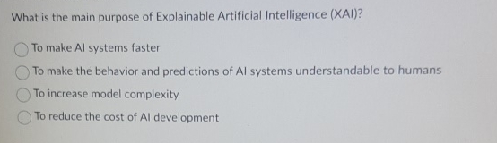 What is the main purpose of Explainable