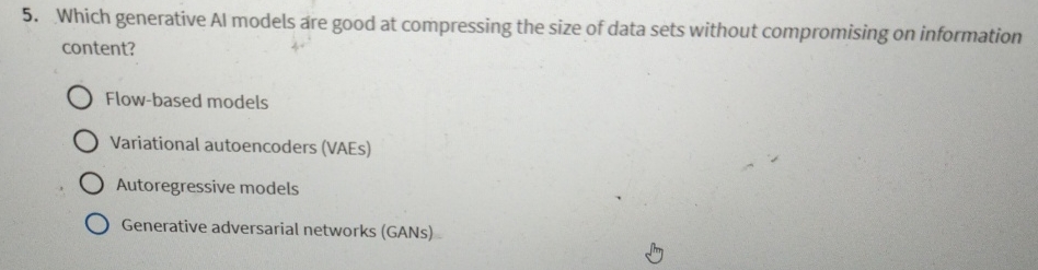 Which generative Al models are good at
