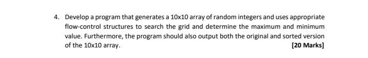 Develop a program that generates a 1 0 1 0 array