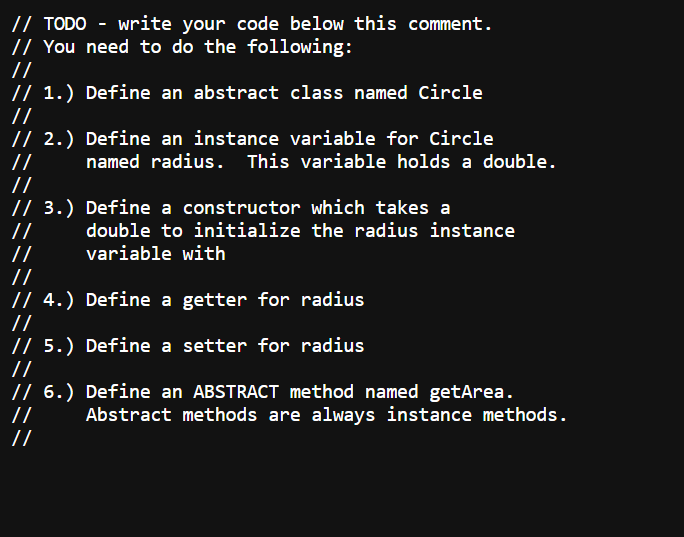 I need help writing the program called