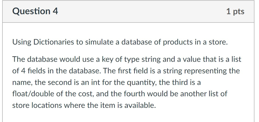 Please write code in python, thank you