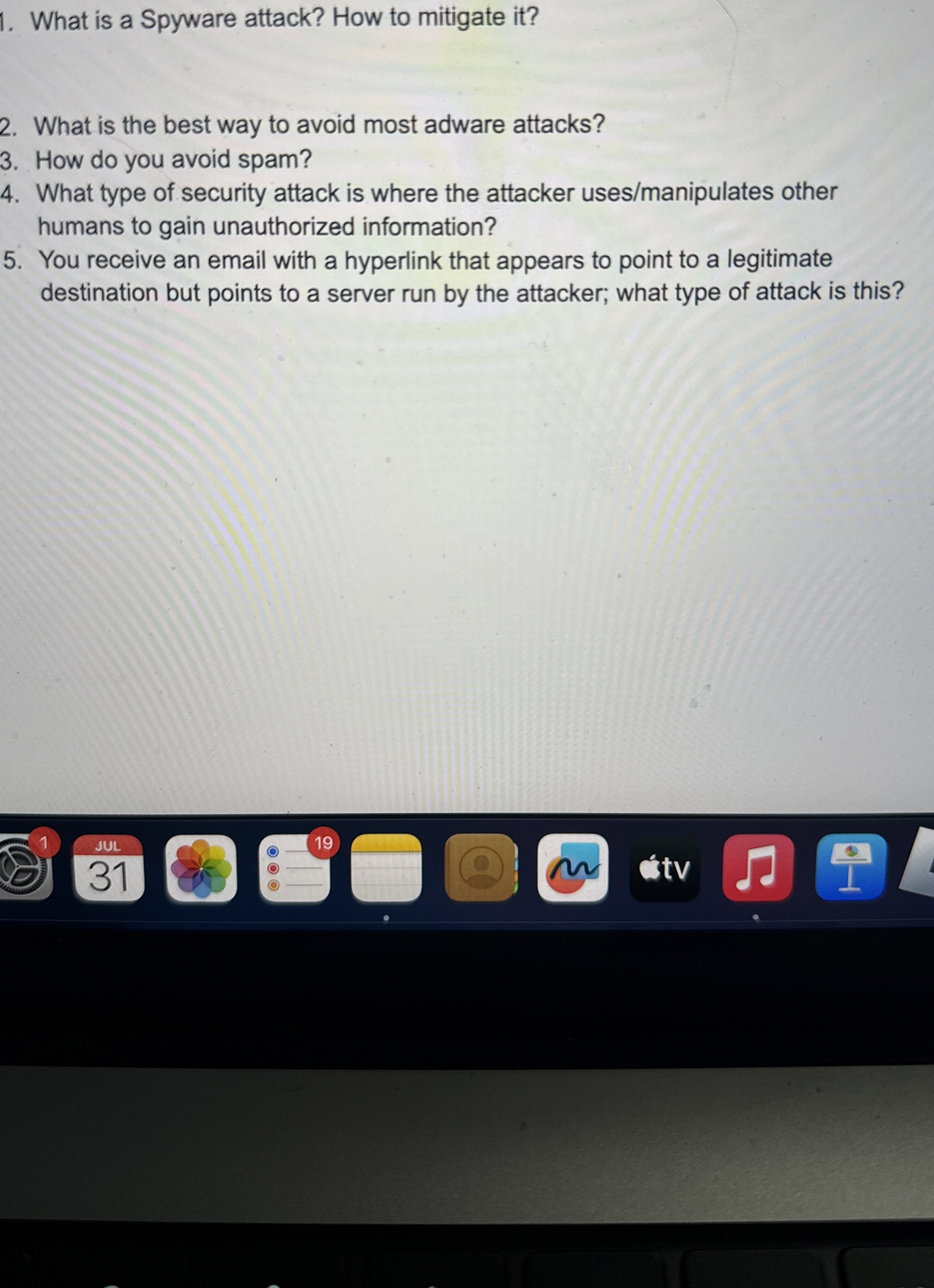 What is a Spyware attack? How to mitigate it ?