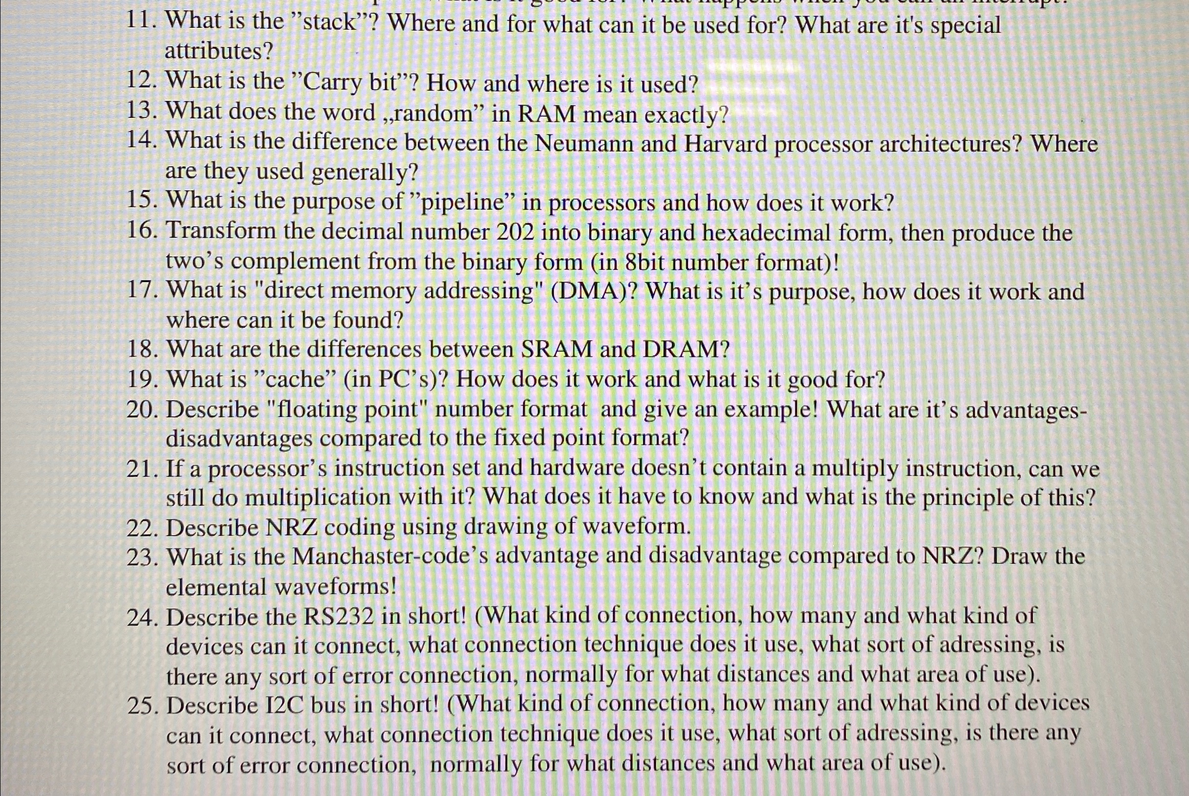 What is the "stack"? Where and for what can it be
