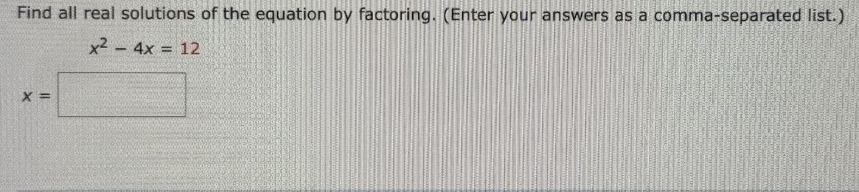 Find all real solutions of the equation by