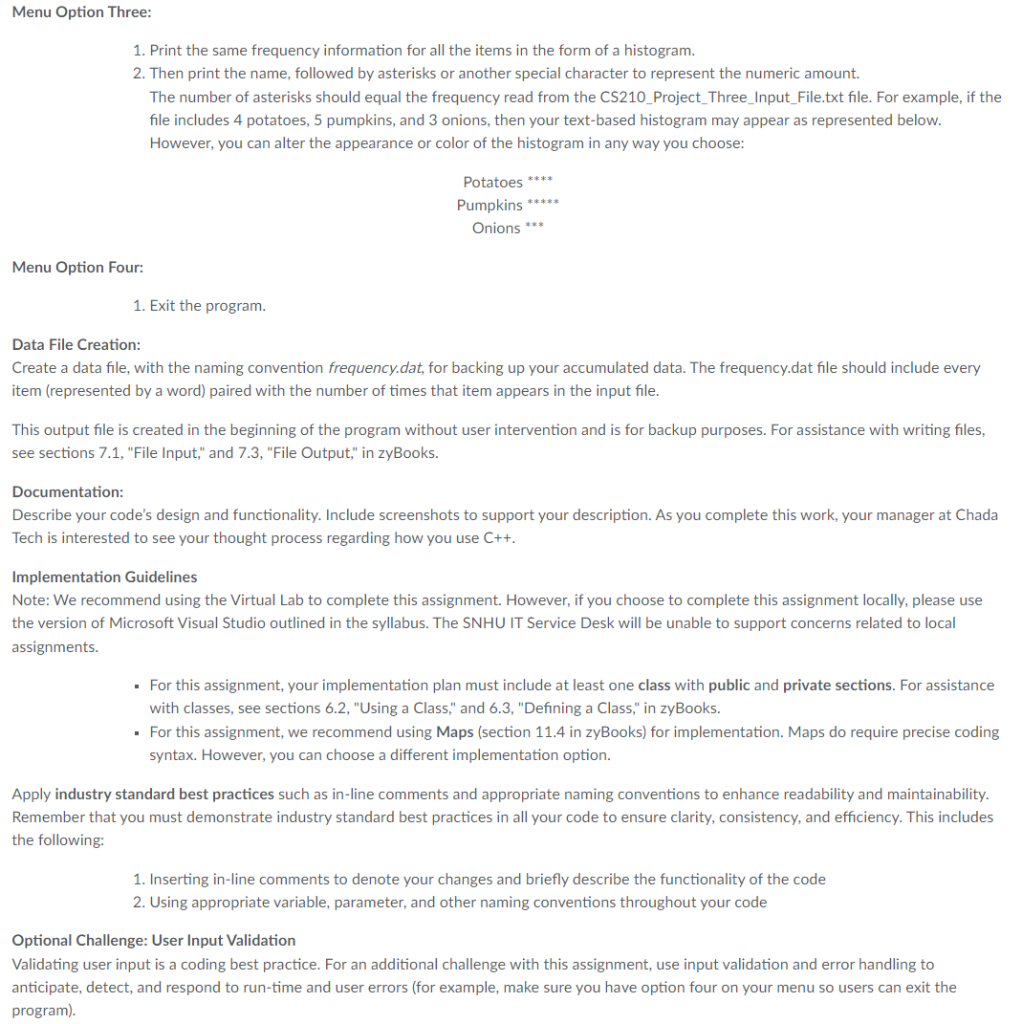 In C++ Please *****INPUT FILE**** Spinach