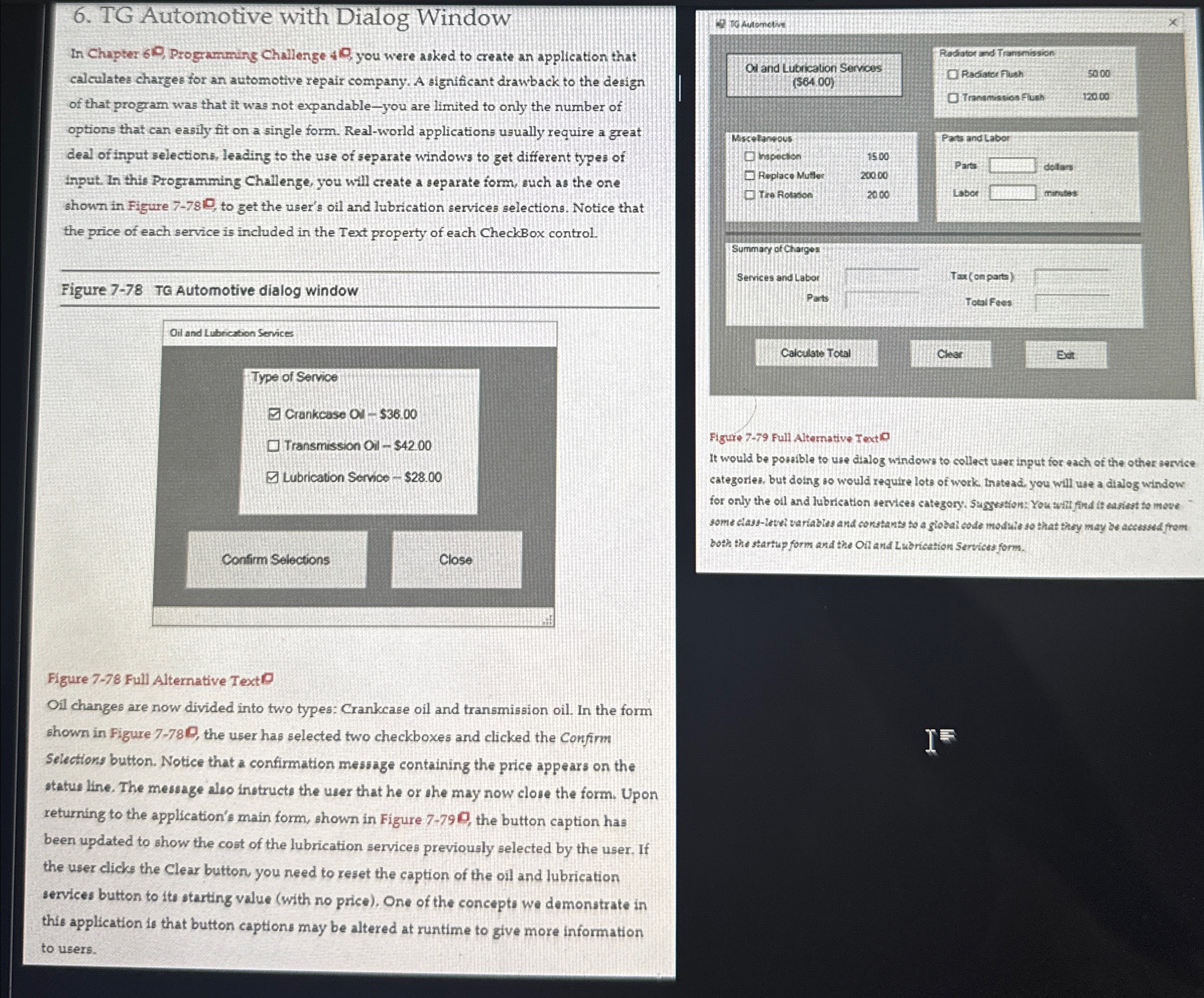 In visual studio coding lamguage TG Automotive