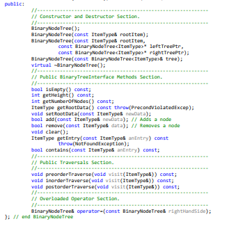 I included the header and some of the