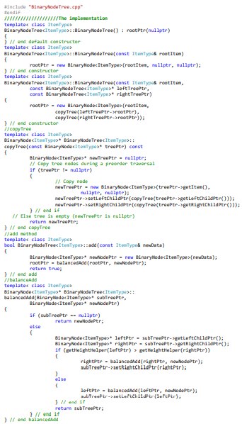 I included the header and some of the