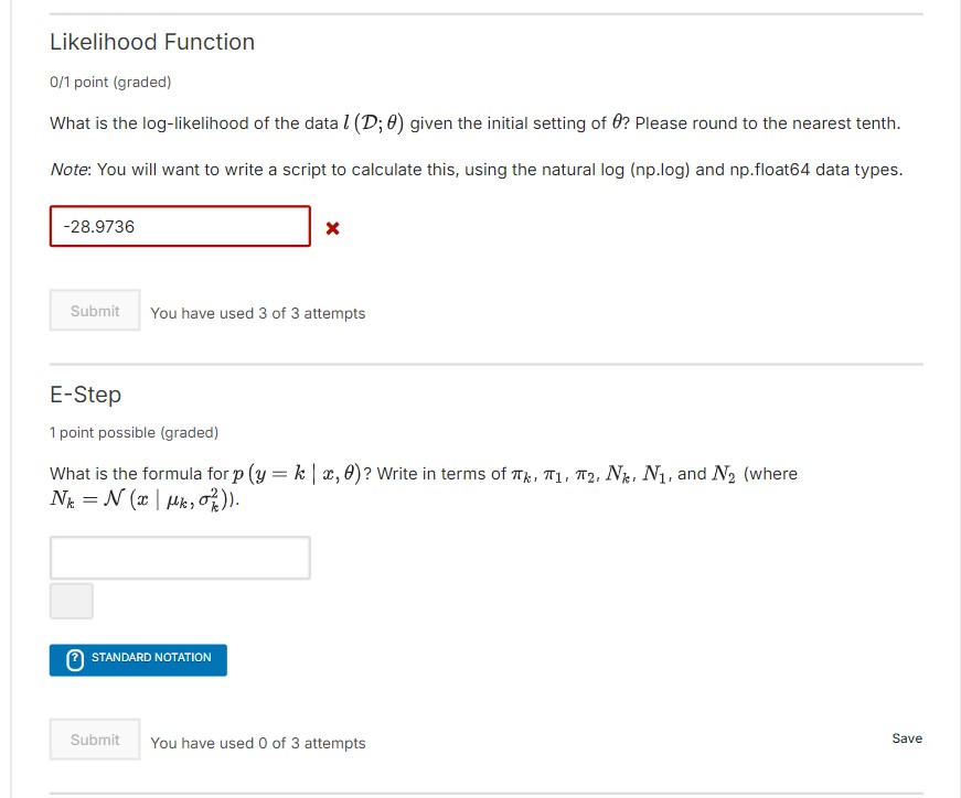 " " " Mixture model for matrix completion""" from