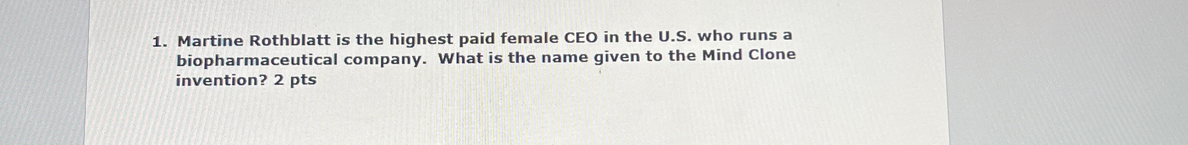 Martine Rothblatt is the highest paid female CEO