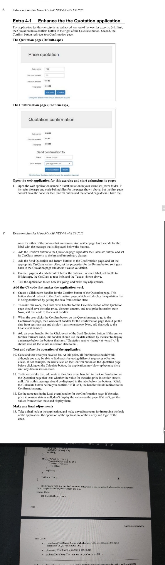 java code 7 Extra exercises for Murach ' s