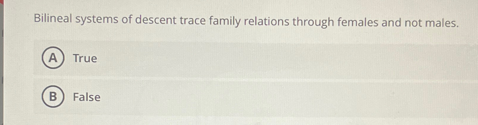 Bilineal systems of descent trace family