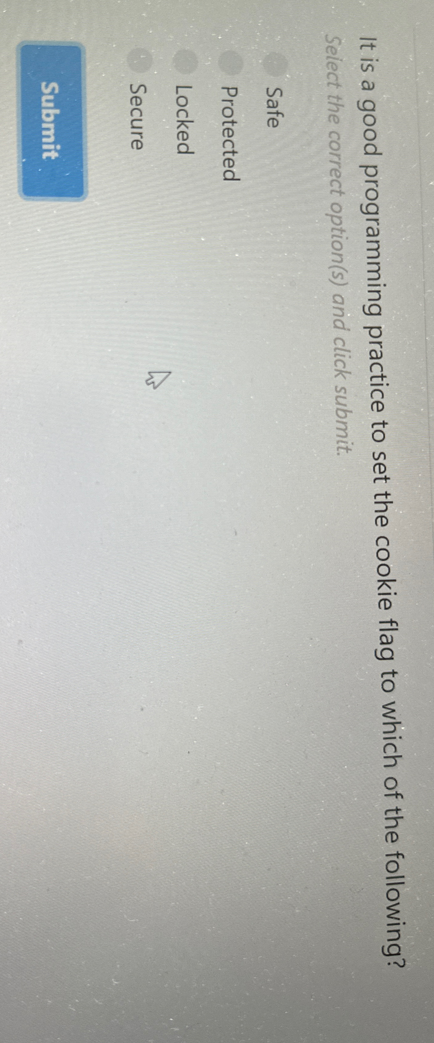 It is a good programming practice to set the