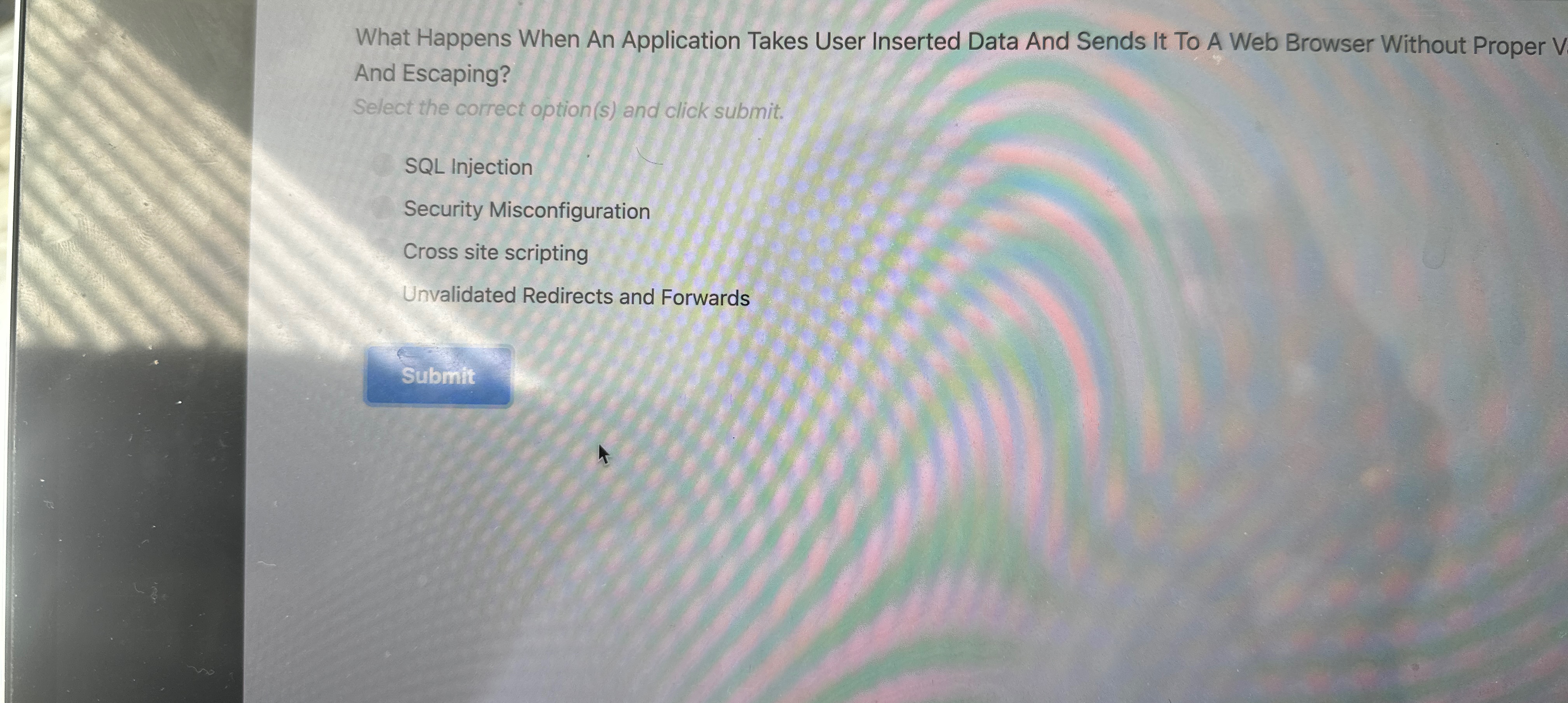 What Happens When An Application Takes User