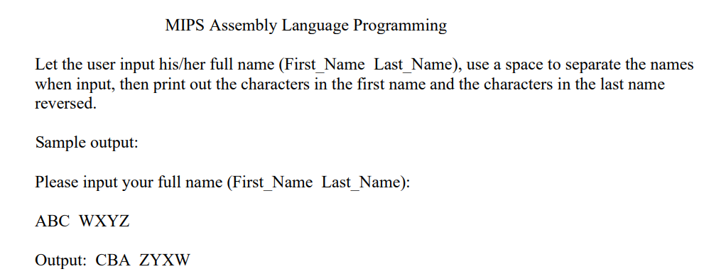 ((ANSWER USING QtSpim)) FIX THIS ERROR FOR THE