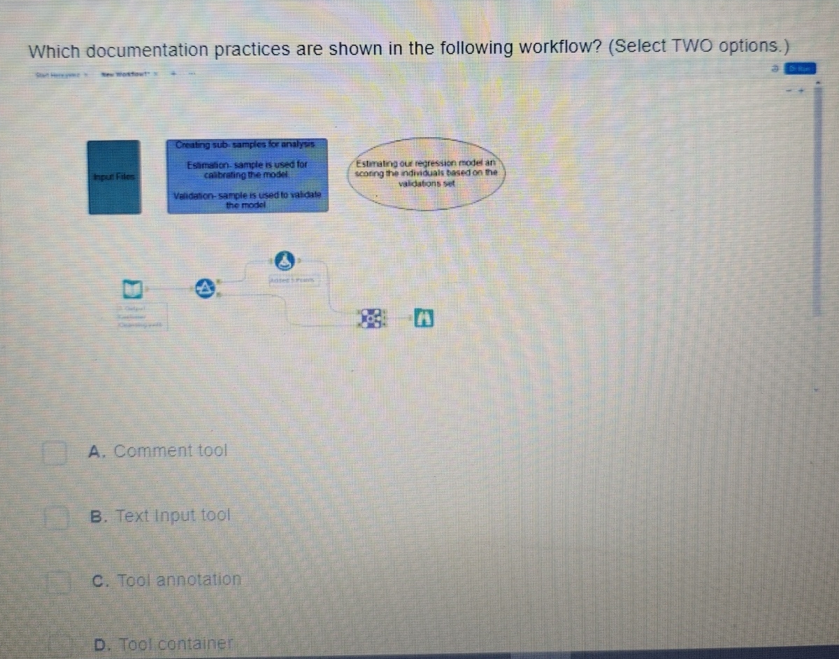 Which documentation practices are shown in the