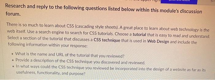 NO Research and reply to the following questions