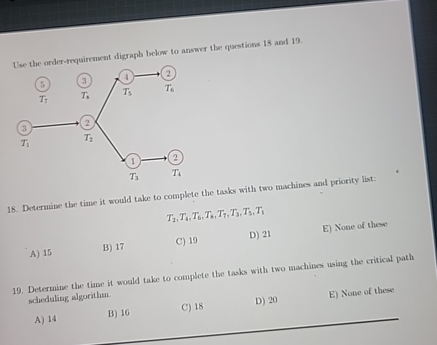 T 2 , T 4 , T 6 , T 8 , T 7 , T 3 , T 5 , T 1 A )