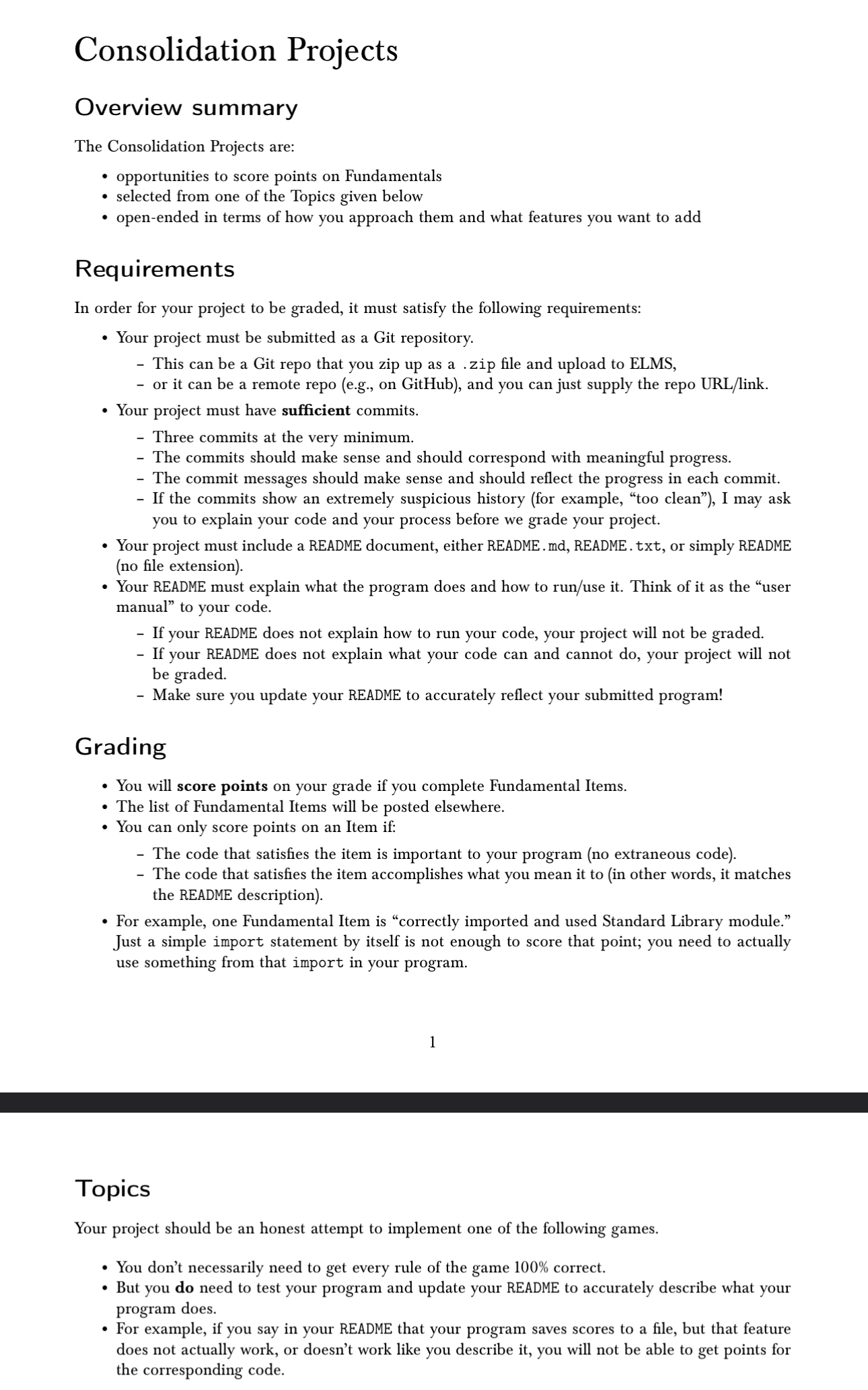 "Tuple Out" Dice Game For this project, you will