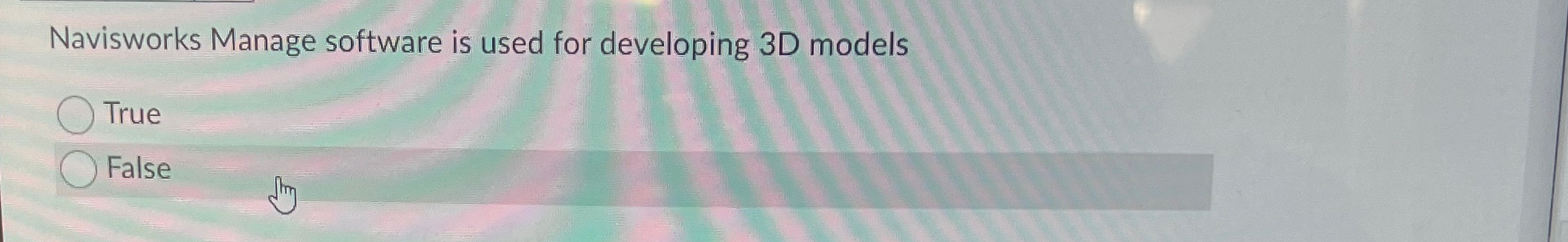 Navisworks Manage software is used for developing