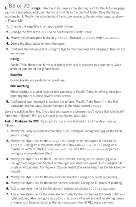 Help please ! need help s Pacific Trails See