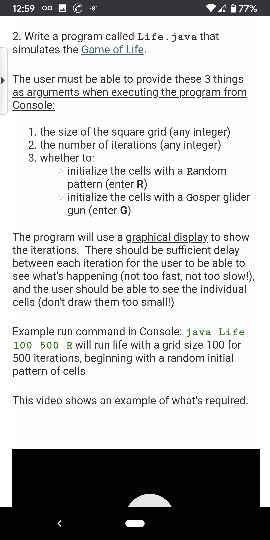 this is another Java language coding question.