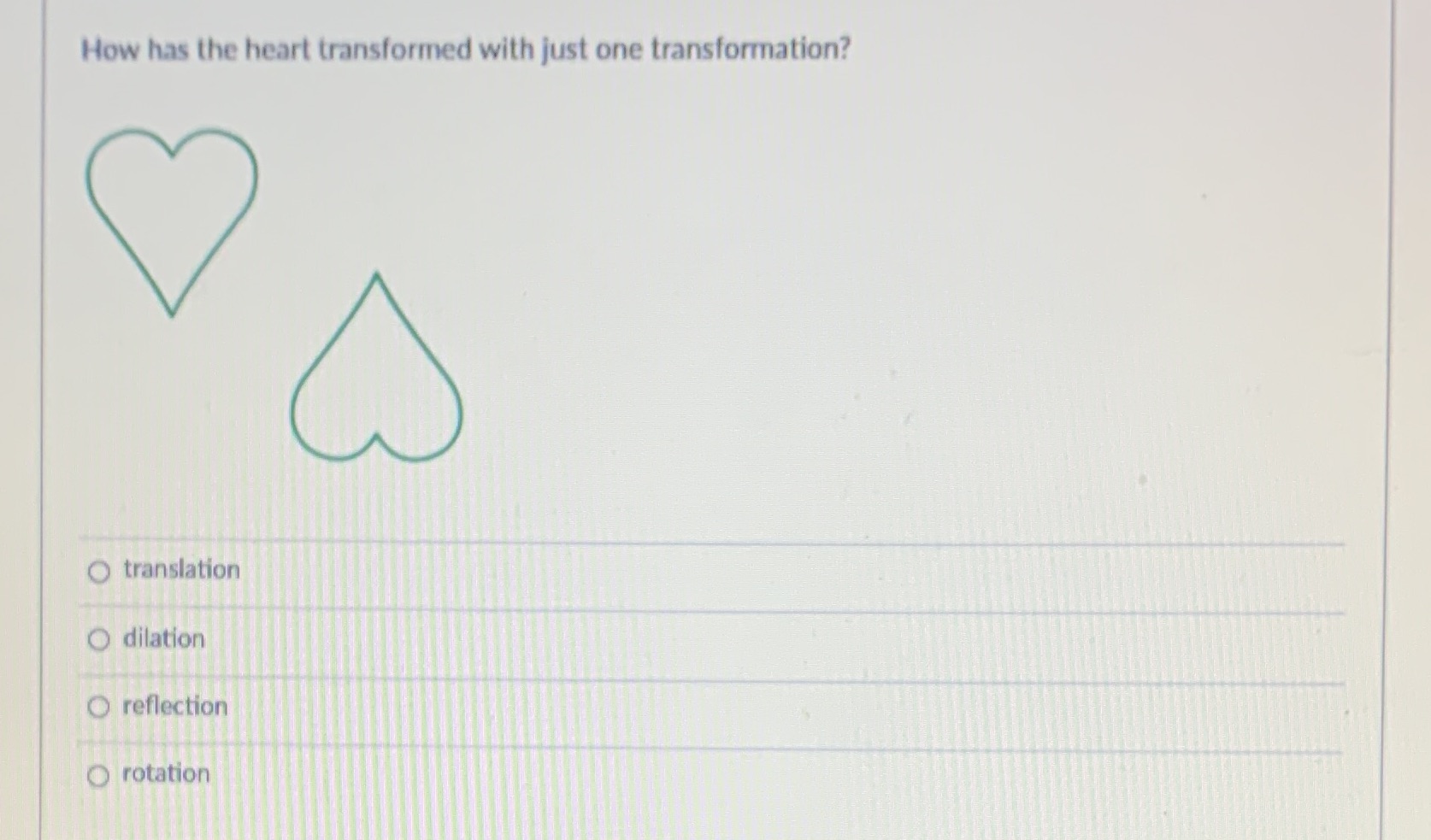 How has the heart transformed with just one