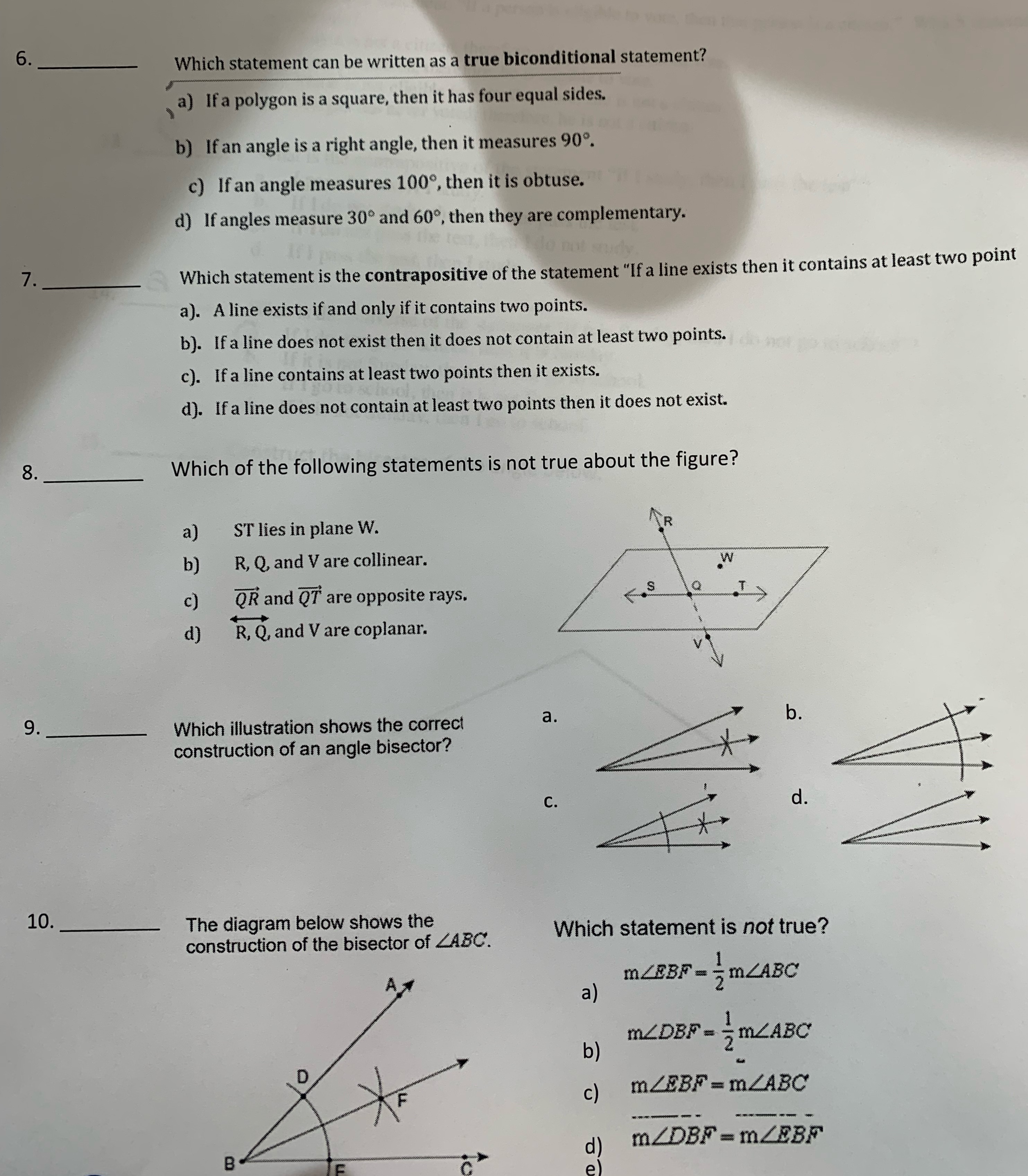 Help please 6. Which statement can be written as