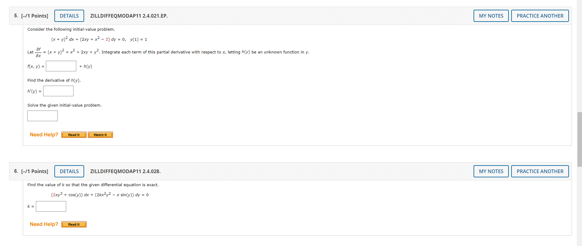 The subject for this practice work is
