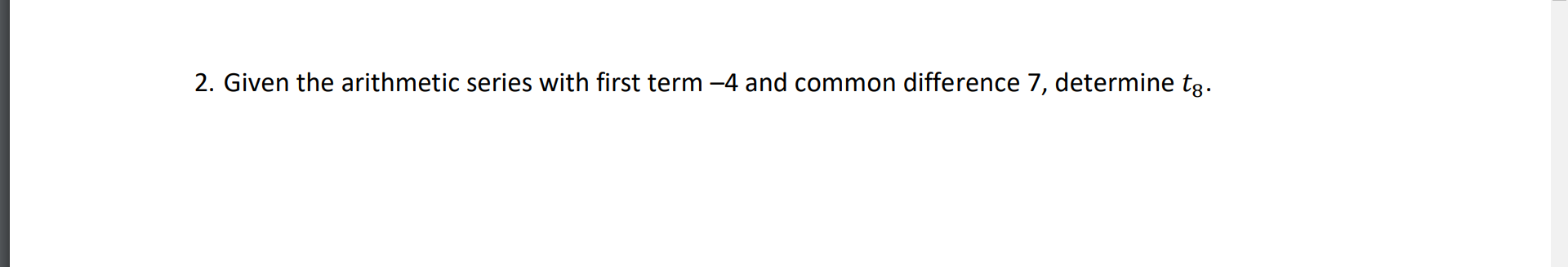 4. Graph the following equations. Explicitly