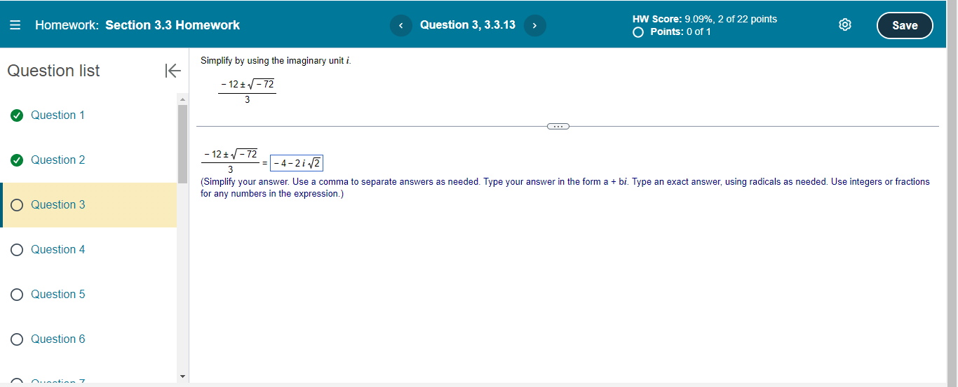 =Homework: Section 3.3 Homework Question 3,