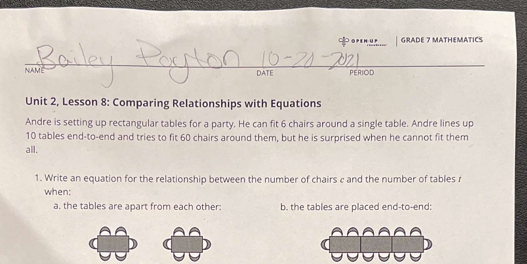 OPEN.UP GRADE 7 MATHEMATICS Bailey Pacton 10-