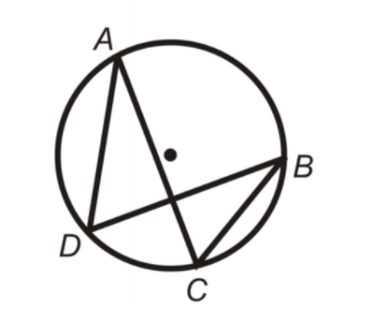 If m?D = (2x + 7) and m?C = (4x ? 9) Find the m?C