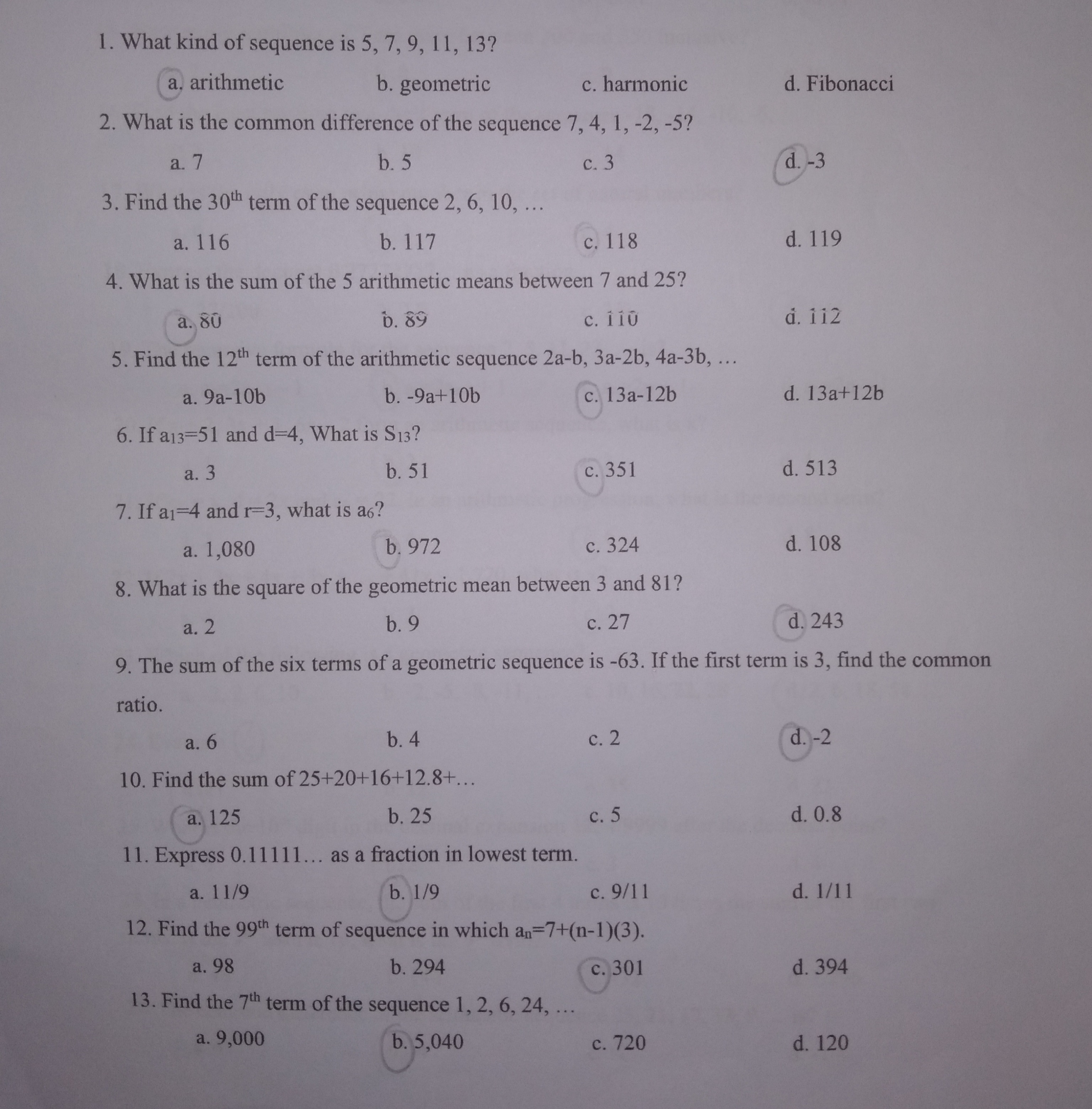 Just tell me what topic/type of math is, everyone