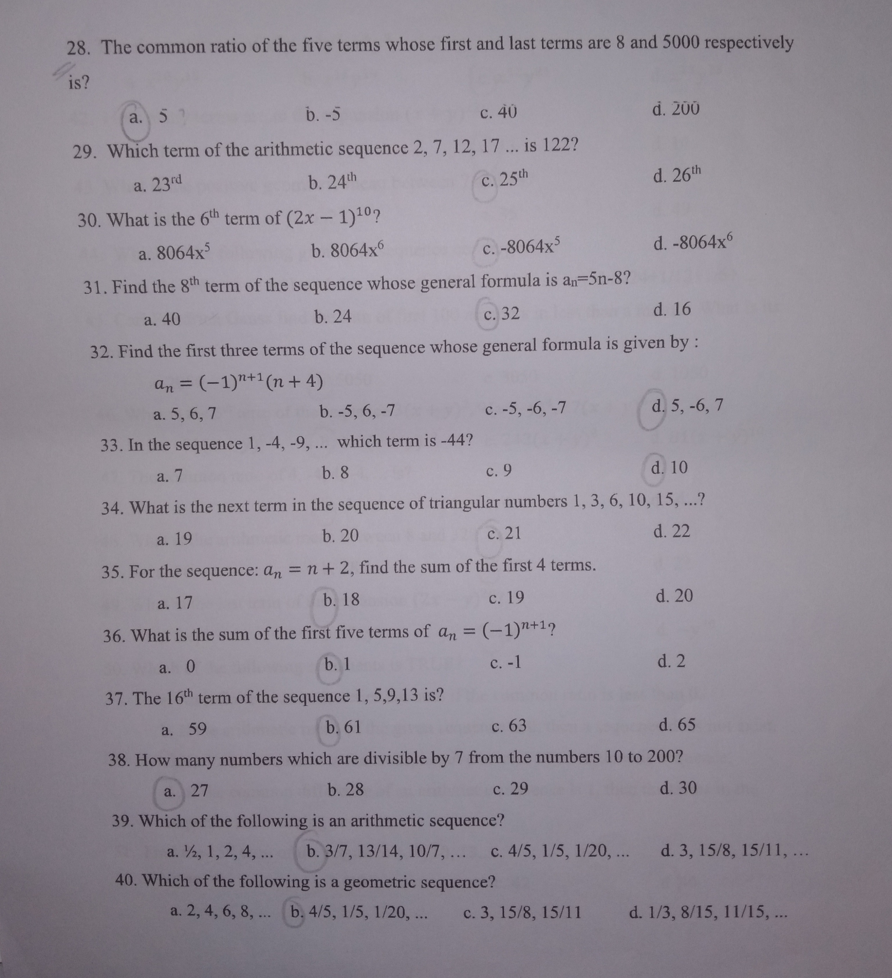 Just tell me what topic/type of math is, everyone