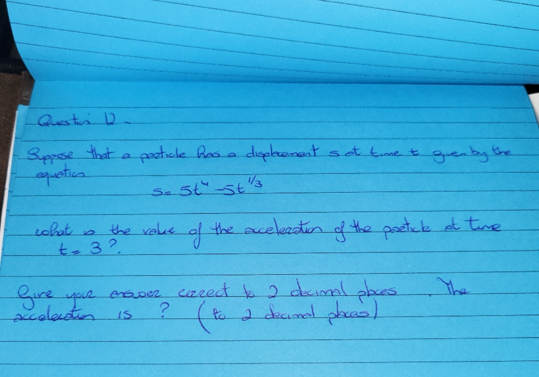 no extra detail Question 12 Suppose that a