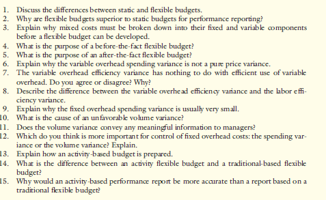 ACC 500 Accounting For Managers- Assignment (Wk6)