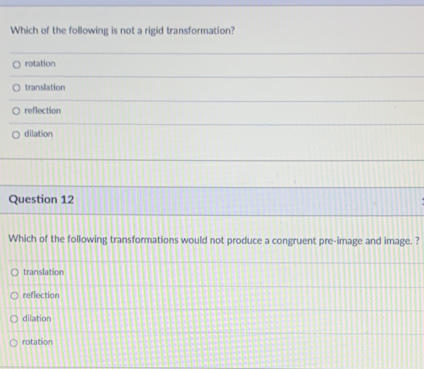 Which of the following is not a rigid