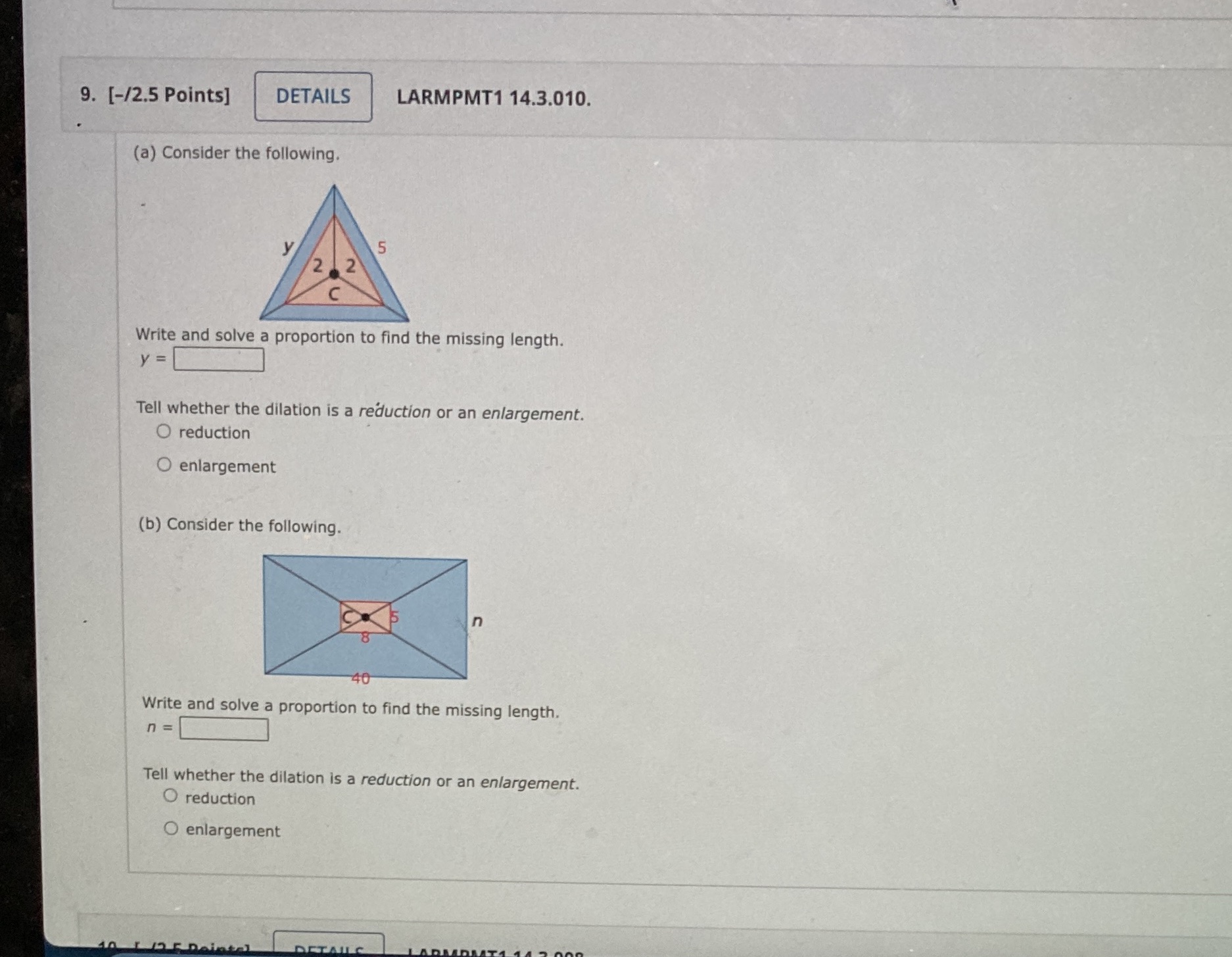 9. [-/2.5 Points] DETAILS LARMPMT1 14.3.010. (a)