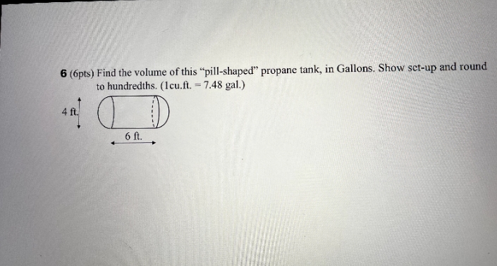 please answer it perfectly 100% 6 (6pts) Find the