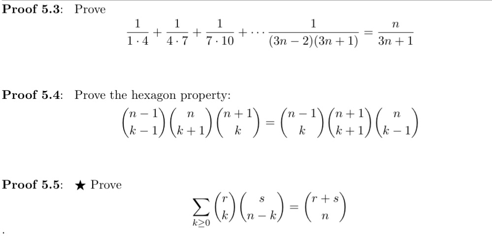 Proof 5.3: Prove 1 1 n + + J ... 1 . 4 4 . 7 7 .
