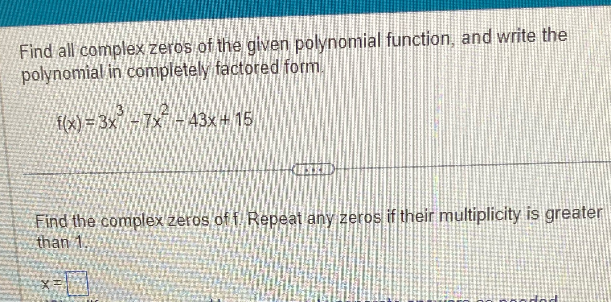 Answer all question please and thank you Find all