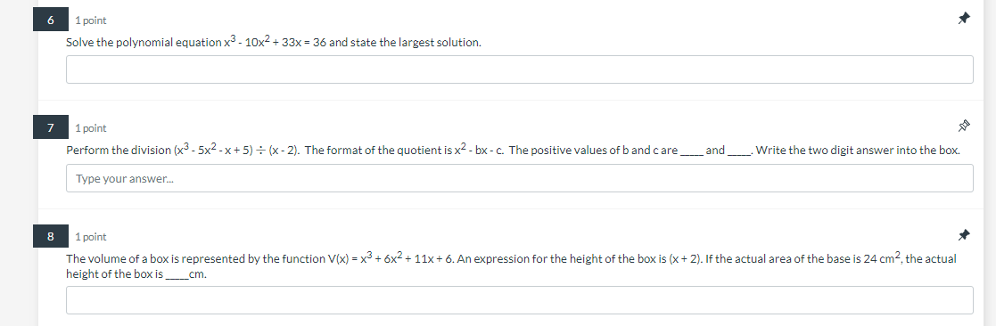Hello, Please attempt all questions. Thank you. 6