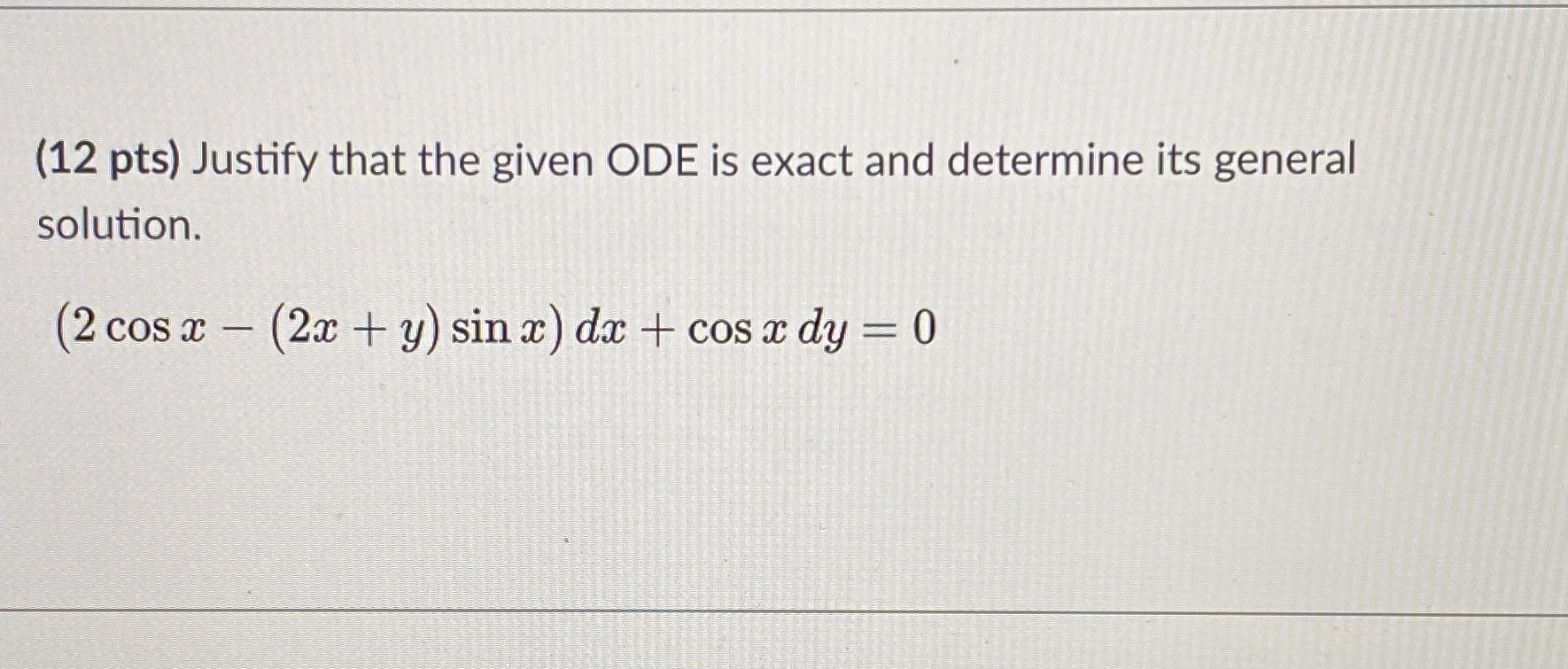Please reference image (12 pts) Justify that the