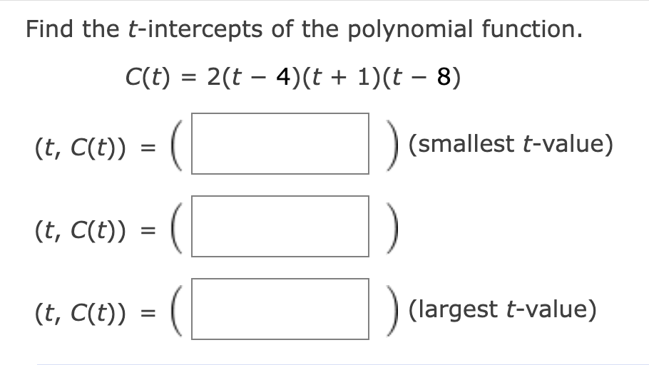 1) A quadratic function f is given. f(x) = 4x2+