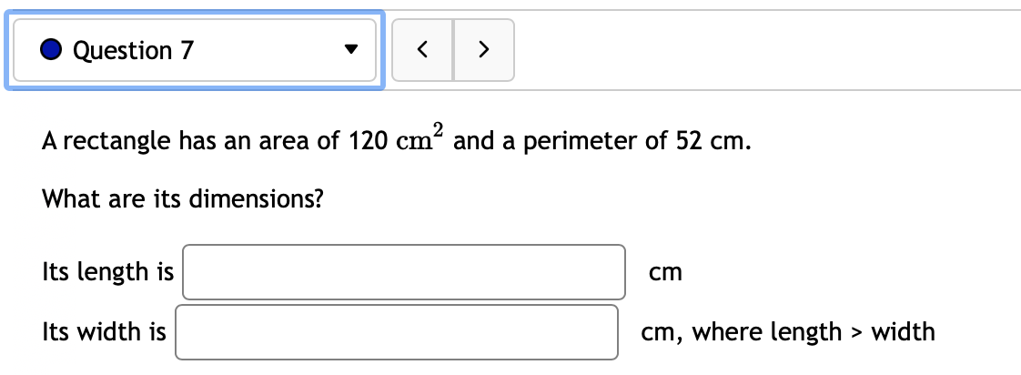 0 Question 7 v <  style=
